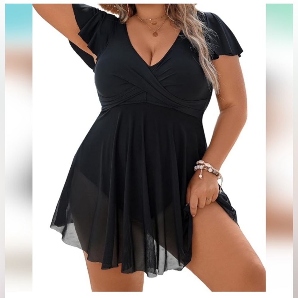 NWT Blooming Jelly Swimdress